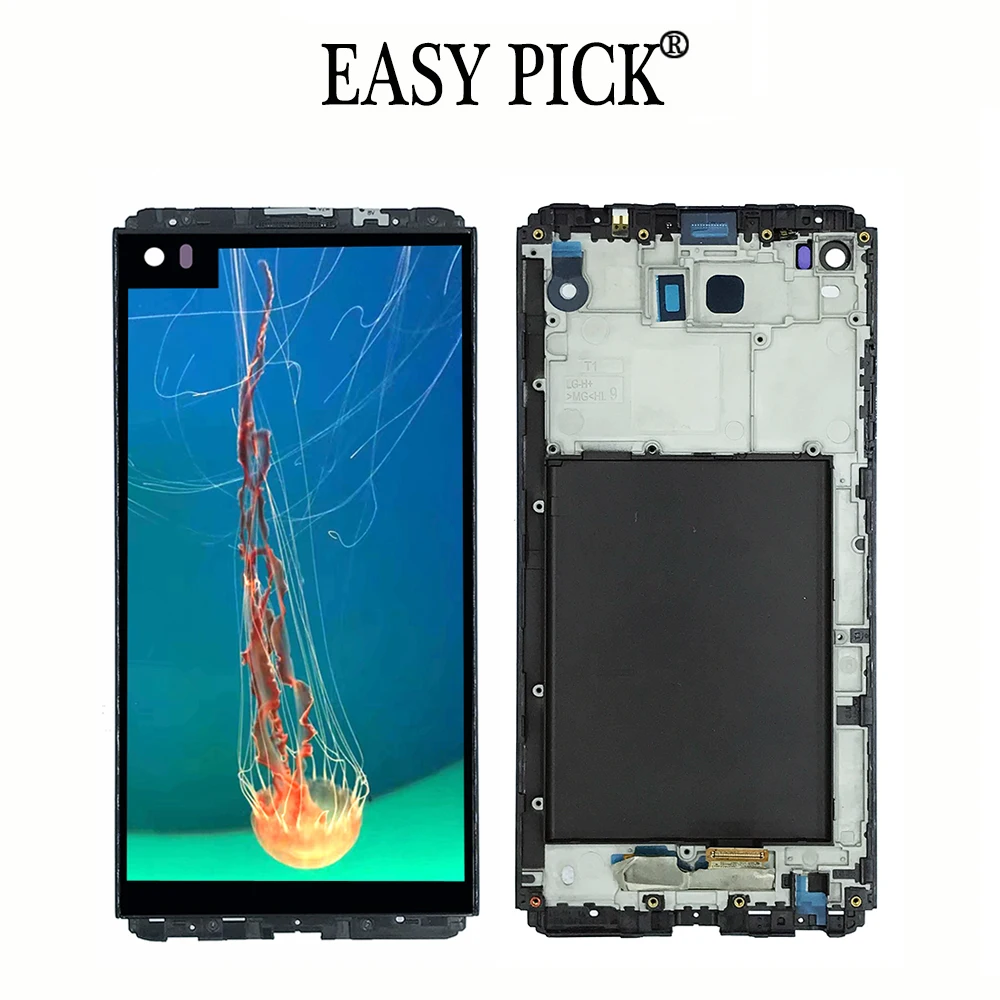Для LG V20 F800S F800L F800K H990DS H910 H918PR H915 H990N US996 H990TR LS997 VS995 ЖК-дисплей Дисплей кодирующий преобразователь сенсорного экрана в сборе