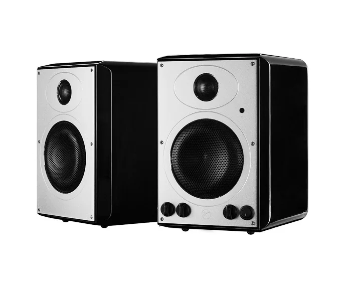 H5MKII Беспроводной 2,0 мультимедийные колонки для полки Высокая точность Bluetooth WiFi монитор Динамик s 2-полосная 4th-order вентилируемый Динамик