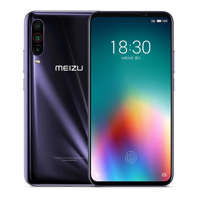 Meizu 16T 6," Super Amoled полноэкранный мобильный телефон Snapdragon 855 4500 мАч 18 Вт Быстрая зарядка Передняя 16 Мп задняя 12+ 5+ 8 Мп мобильный телефон