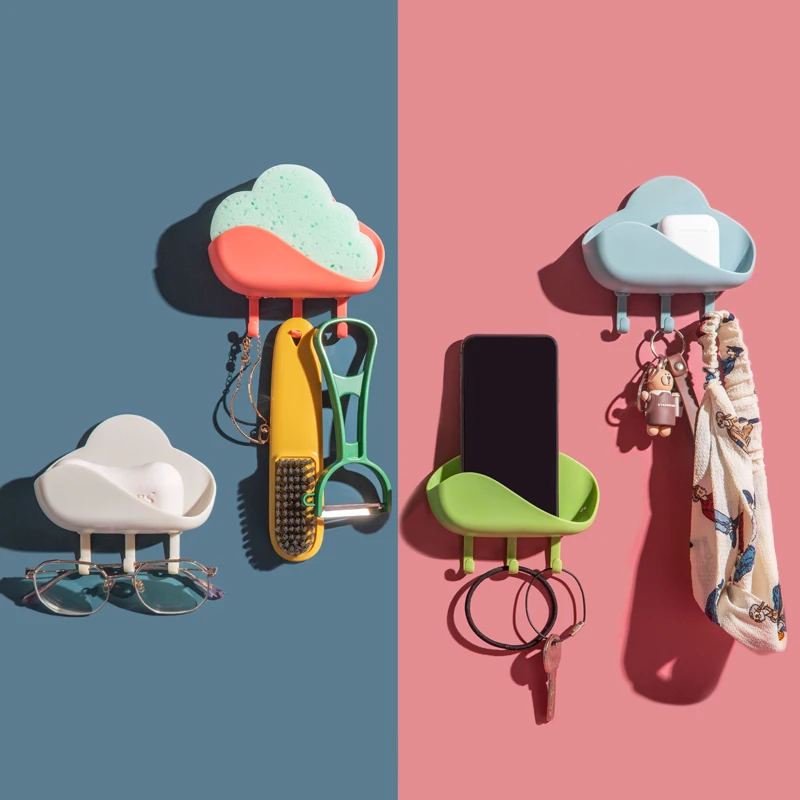 Настенная Коробка для мыла стеллаж хранения в гостиной ванной комнаты