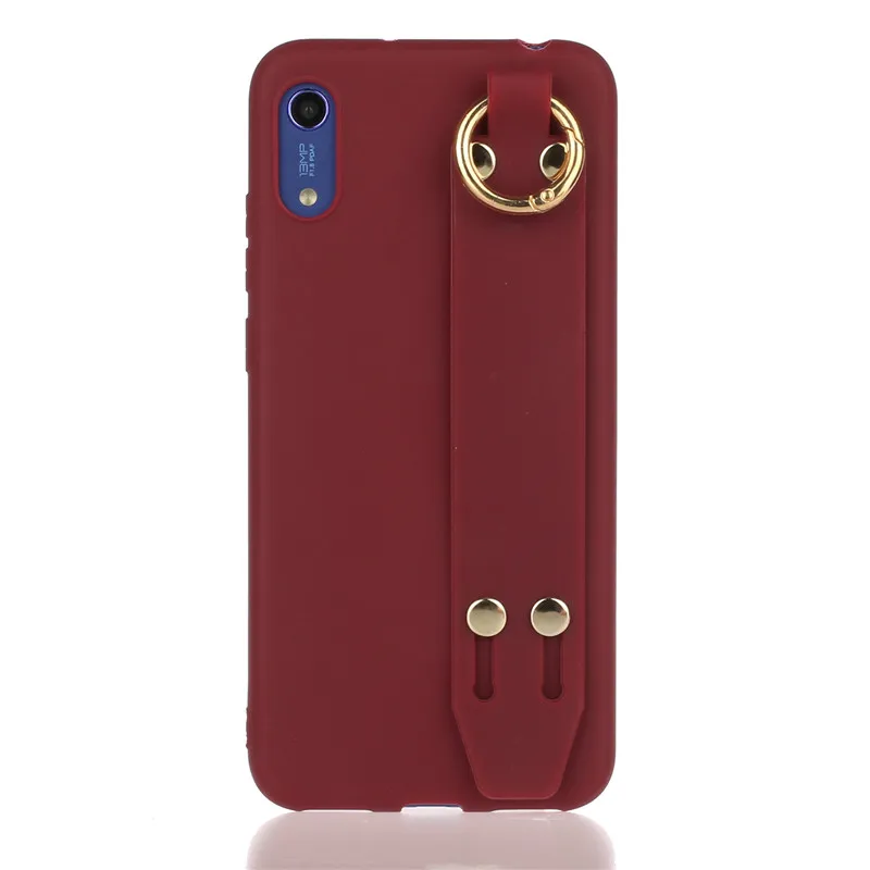 H Чехол для телефона с ремешком на запястье для Xiaomi Redmi 7 7A Note 7, чехол для Xiaomi 9 SE A3 lite K20 CC9E CC9, чехол с браслетом - Цвет: H