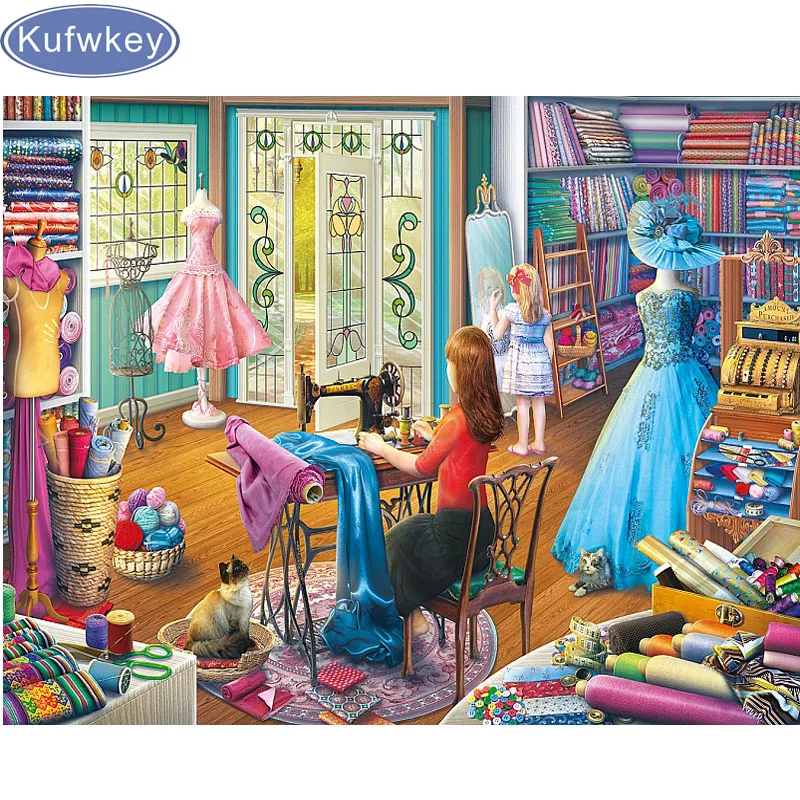 Алмазная 5D мозаика для творчества Набор вышивки крестиком алмазная вышивка