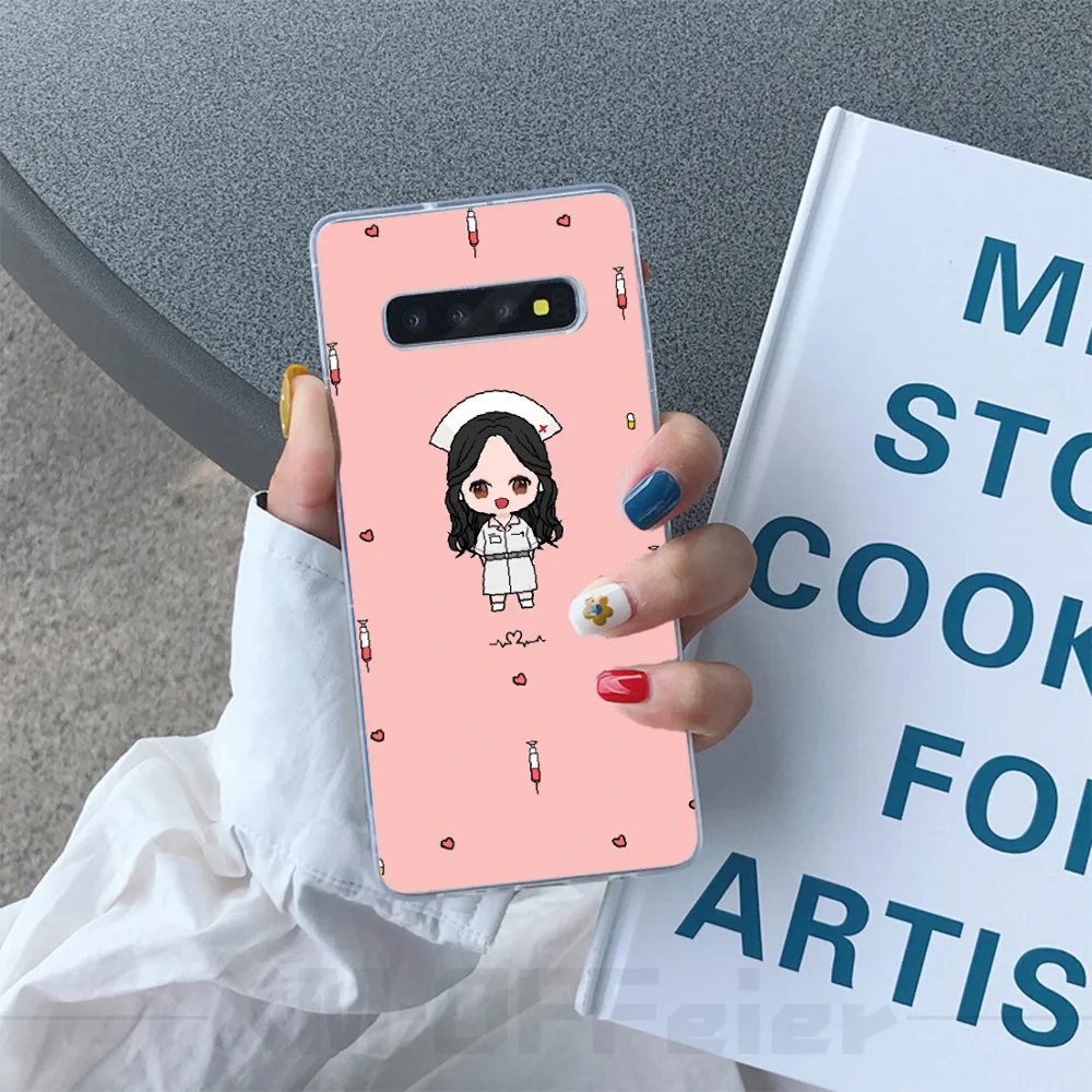 Reayou Медсестра Медицинский медицина здоровье мягкий чехол для телефона с