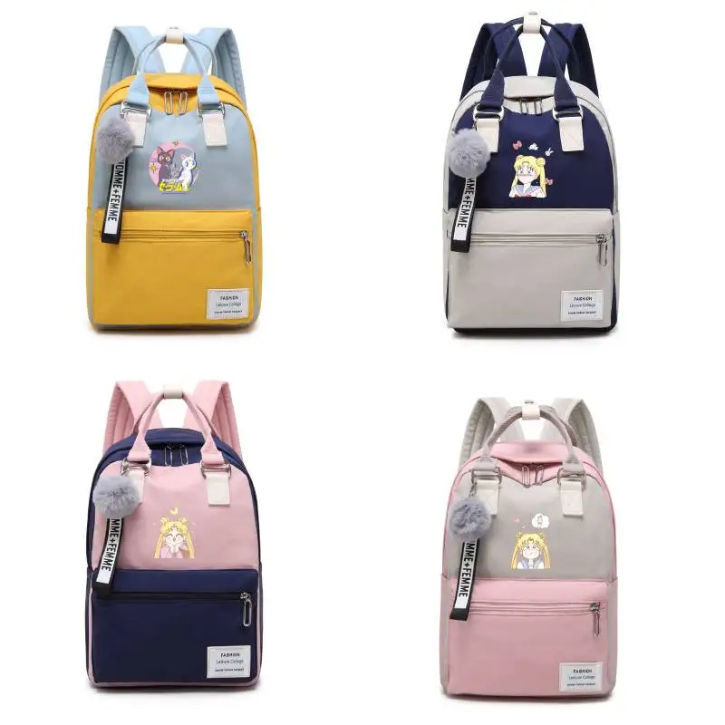 Рюкзак для косплея аниме Сейлор Мун школьный ранец на плечо студентов дорожная