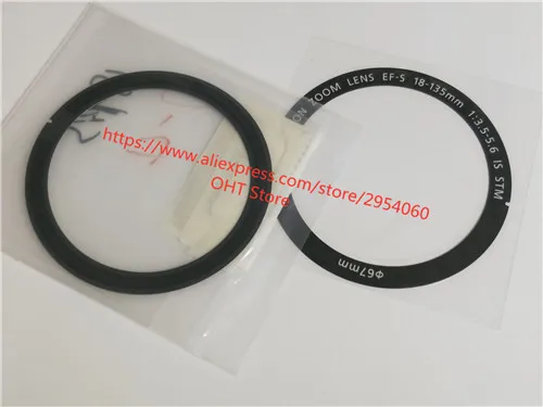 Новый оригинальный спереди имя кольцо в сборе запасные части для Canon EF S 18 135mm f/3 5 6