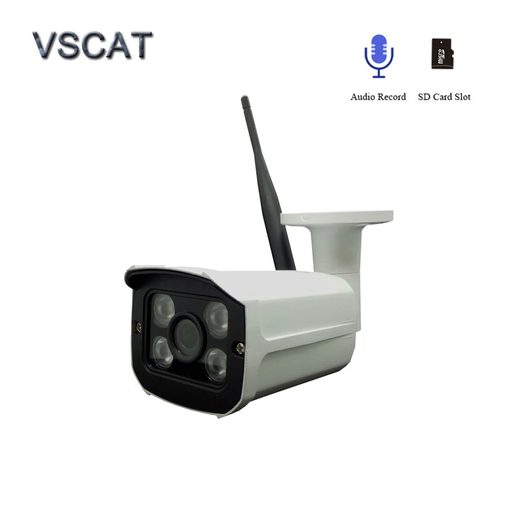 Аудио 5MP HD IP камера WiFi Onvif безопасности H.265 водонепроницаемый ночное видение