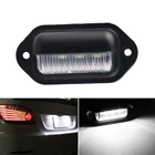 1 шт. Водонепроницаемый IP65 6 светодиодные номерные знаки светильник Высокое качество автомобиль грузовик прицепа шаг лампы номерного знака светильник автомобильные аксессуары