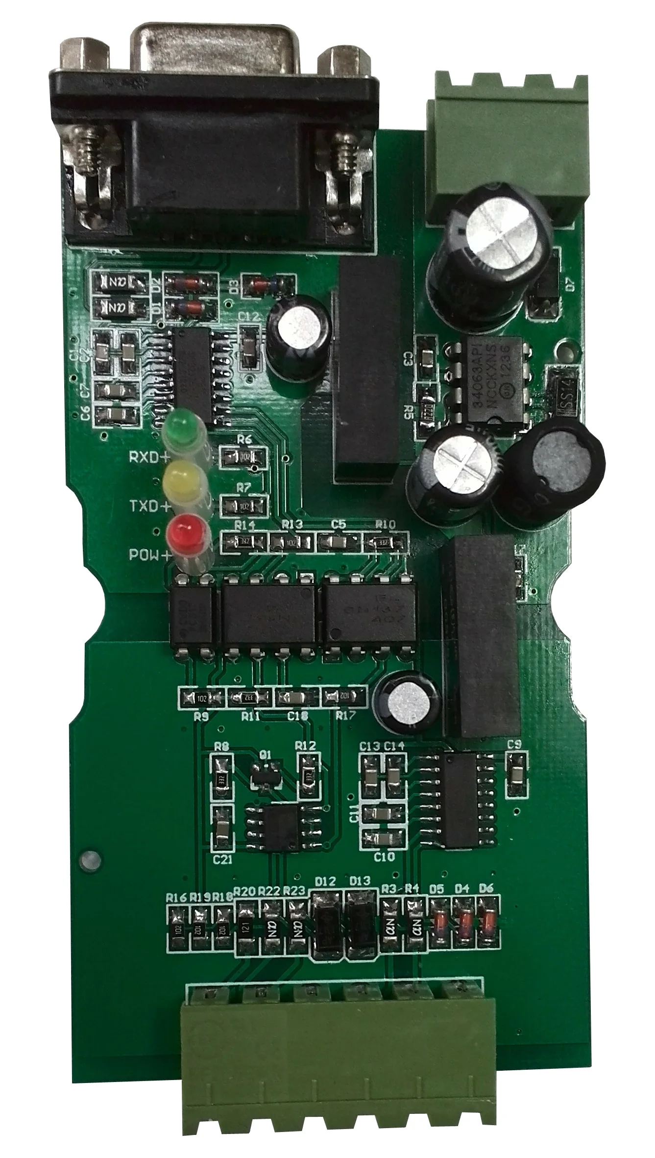 RS232 к RS485 / конвертер коммуникационная Молниеносная защита активный