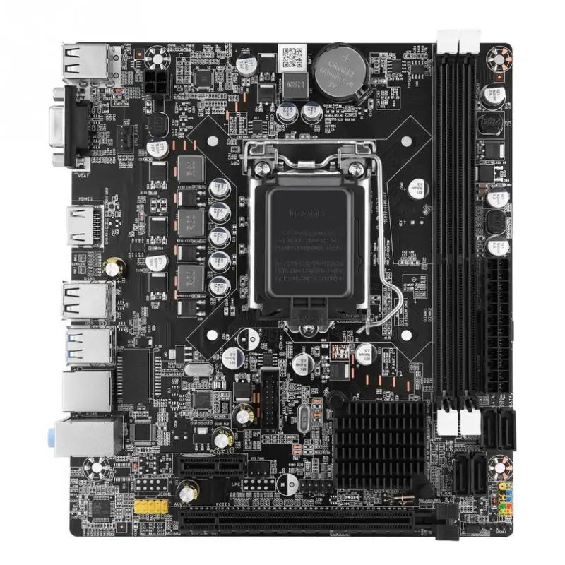 B75 LGA 1155 Материнская плата с процессором Intel Core I5 3470S 2 шт. 2x8 ГБ = 16 Гб 1600 МГц DDR3 ПАМЯТЬ