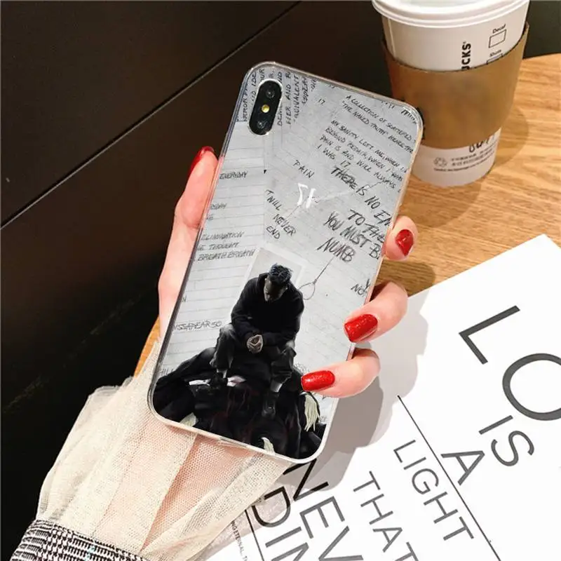 Чехол Rapper XXXTENTACION для телефона Iphone 7 8 Plus X Xs Max Xr 11 12 13 Mini Pro SE2 прозрачный мягкий чехол