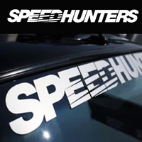 speedhunters front rear windshield banner decal vinyl car sticker auto window exterior decorations styling clear background