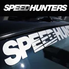 Виниловая наклейка speedhunter на переднее и заднее лобовое стекло, баннер, автомобильная наклейка на окно, внешние украшения, Стайлинг, Прозрачный фон