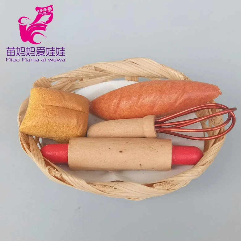 

Миниатюрный Кукольный домик, модель еды для кухни, инструмент для взбивания яиц, скалка для винных бутылок, аксессуары для кукол