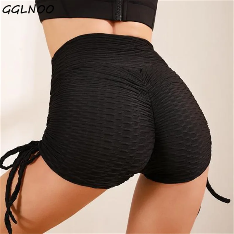 

GGLNOO High Waist Seamless Leggings Yoga Shorts Push Up Leggins Sport Women Fitness Running Energy Seamless leggins GG23272