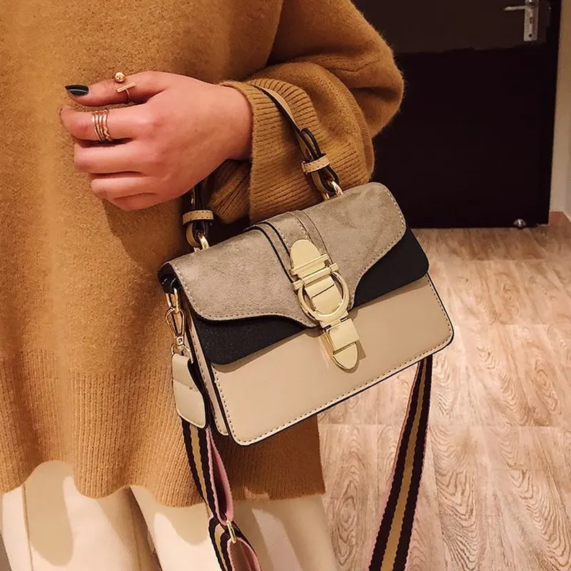 

Drop Shipping Vintage PU Leather Small Handbag New Designer Messenger Bag Women Shoulder Bag Larger Top-Handle Bags Travel Bag