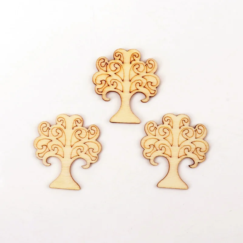 Натуральное дерево рисунок Скрапбукинг художественная коллекция ремесло для