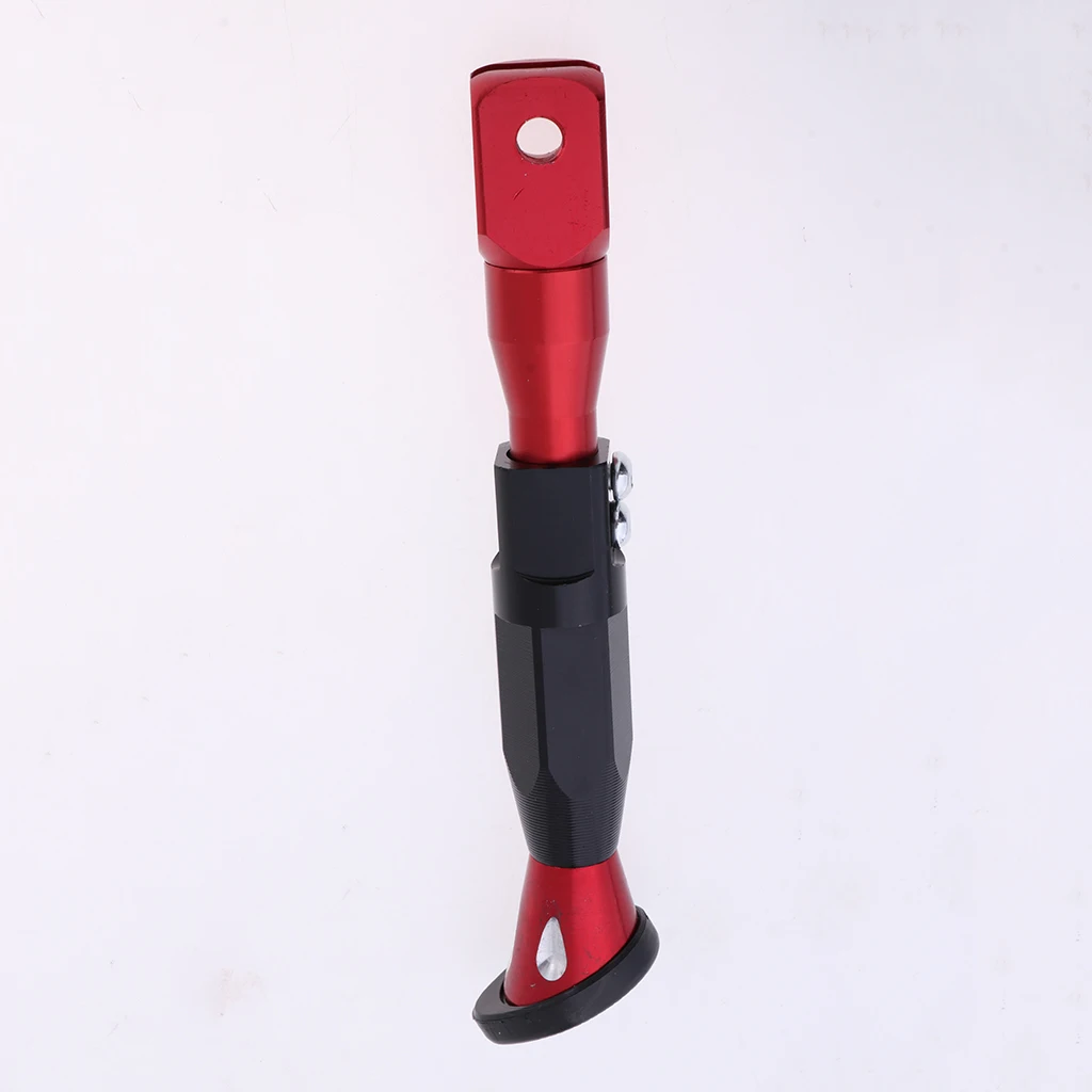 

CNC Side Foot Peg Foot Peg Mount Rest Kickstand For Motorcycle Dirt Bike Red ,Black