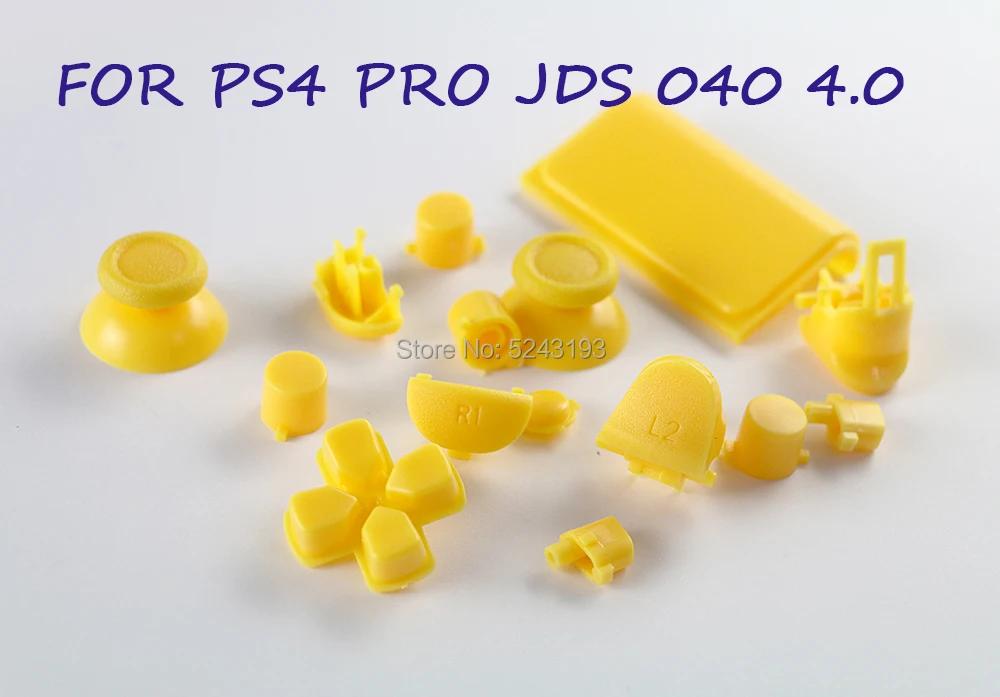 50 комплектов полный набор джойстики Dpad R1 L1 R2 L2 направление ключевые кнопки ABXY JDS 040