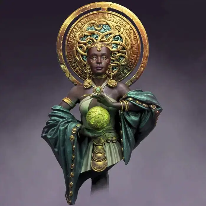

1/12 Resin Model Bust GK， Unassembled and unpainted kit