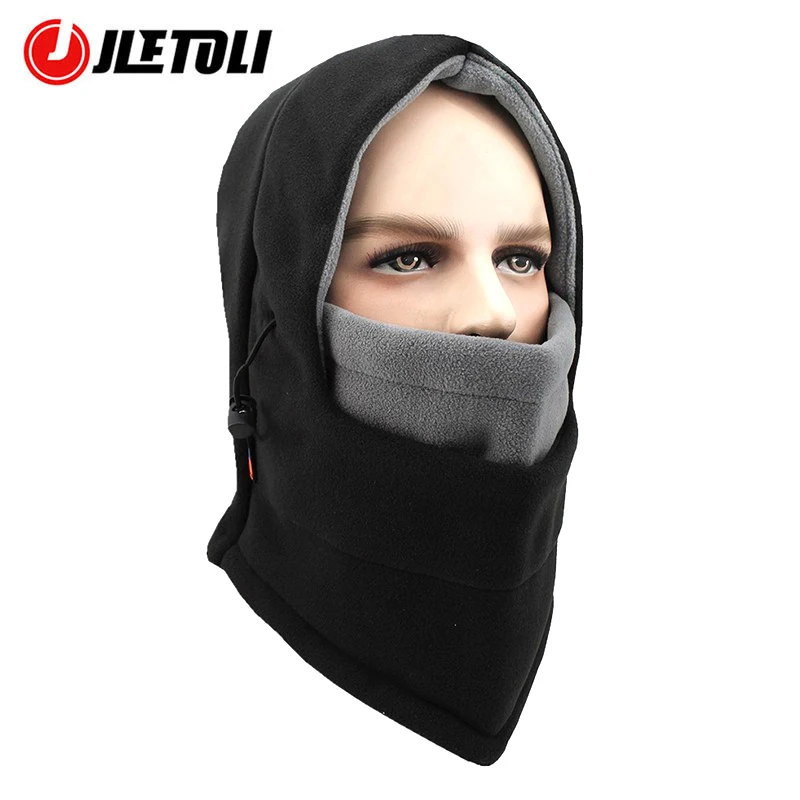 JLETOLI Winter Bike Mask Warm Outdoor Cycling Bandana Face Mask Scarf  Skiing Facemask Fleece Ski Mask Sport Face Cover