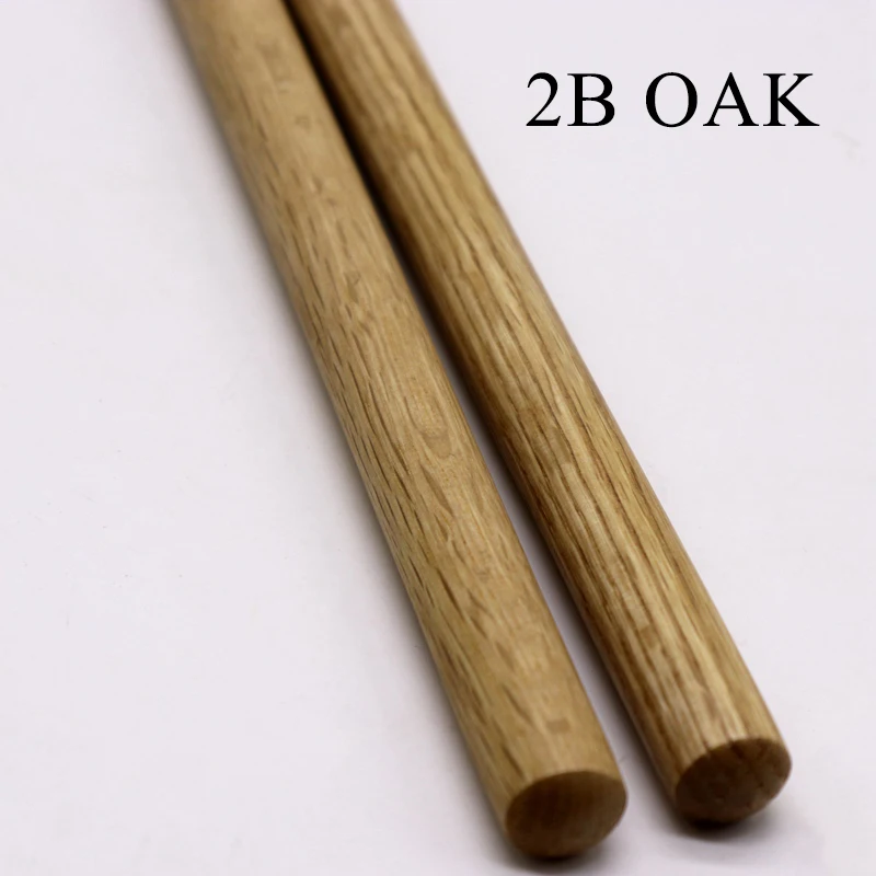 1 пара 2B дубовая барабанная палочка хорошего качества