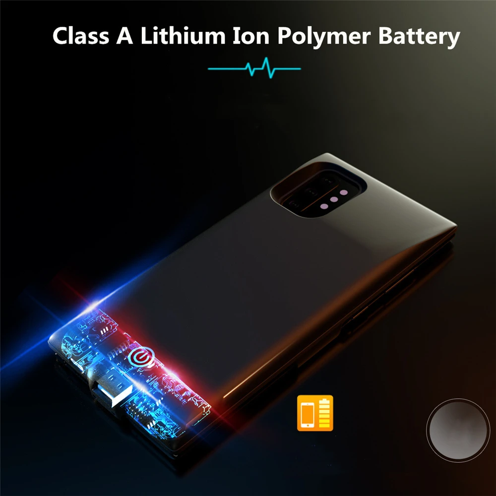 KQJYS 7000 мАч Внешний аккумулятор для samsung Galaxy Note 10 Plus чехол для зарядки для samsung Note 10 ультра тонкий чехол для батареи