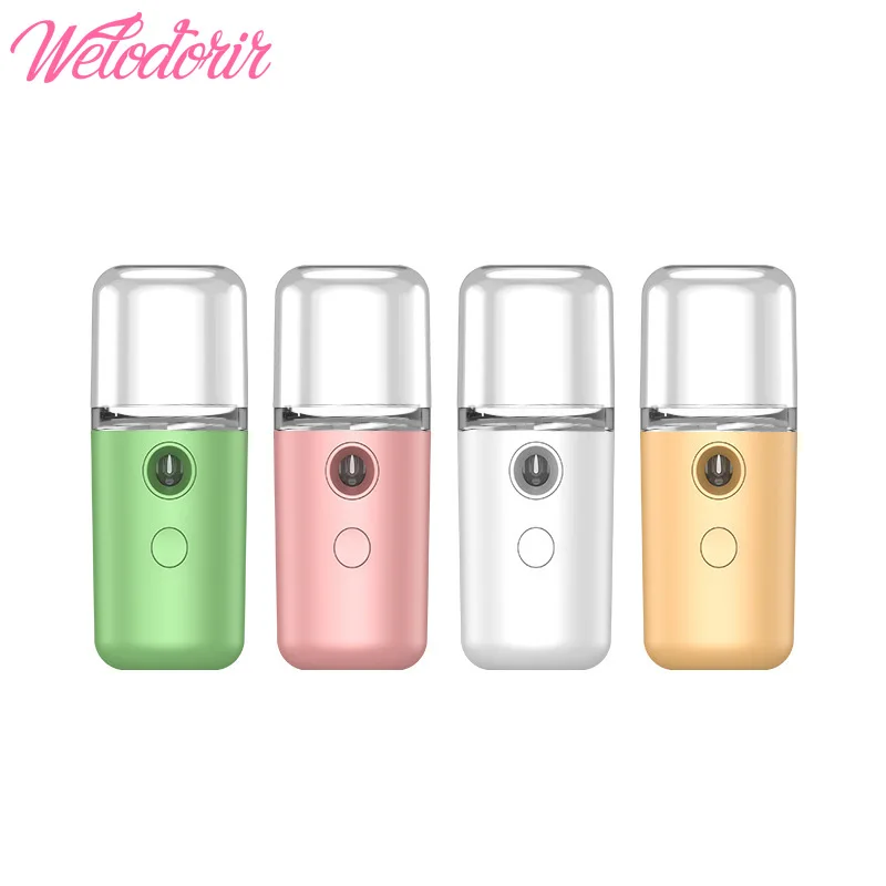 Mini Nano пароход увлажняющий уход за кожей лица тумана нано портативный аппарат для