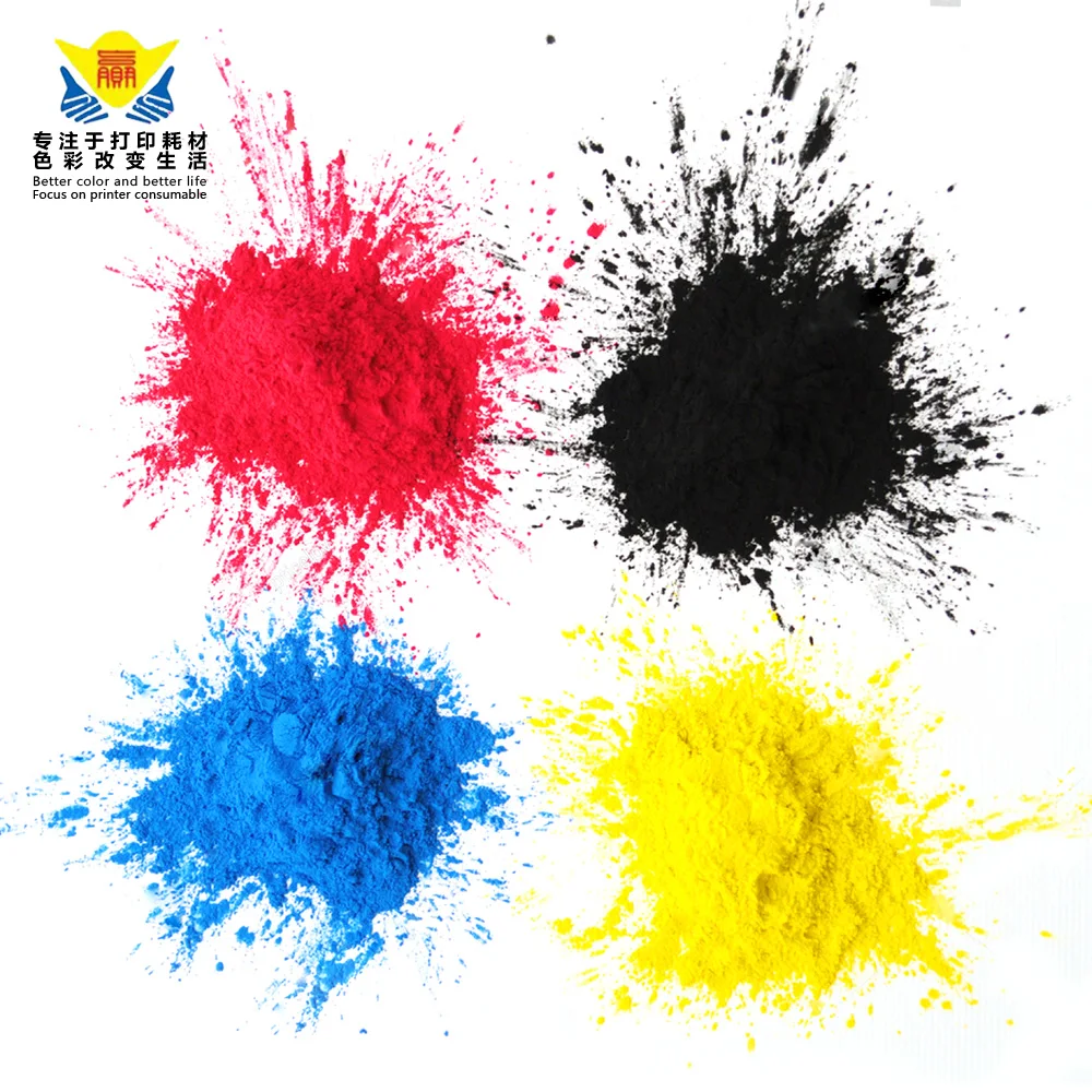 Горячая продажа и высокое качество! (4 шт./лот) совместимый цветной тонер порошок