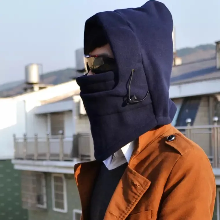 Теплая Флисовая Балаклава теплая походная шапка-шарф зимние водонепроницаемые