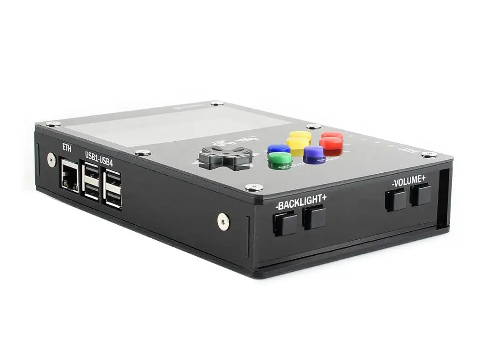 GamePi43 портативная игровая консоль для видеоигр на базе Raspberry Pi 4B 2GB US /EU/UK