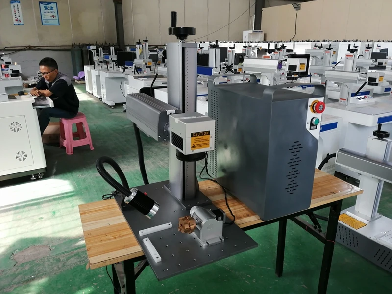 Китайская Фабрика ЧПУ волоконная лазерная маркировочная машина для металла jinan с