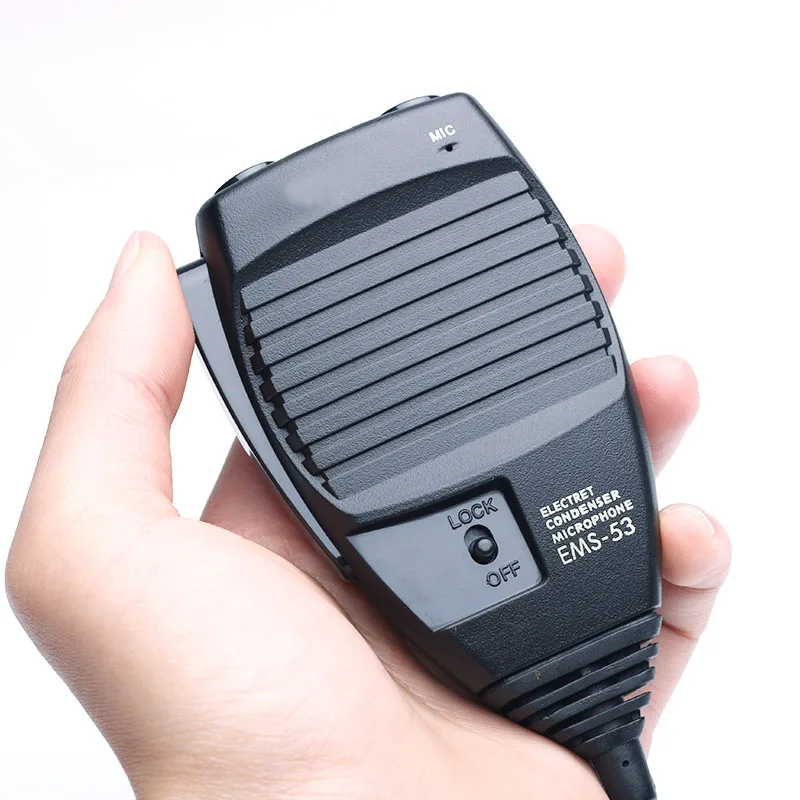 

OPPXUN Radio Microphone EMS-53 8pin DTMF Handheld Mic for Alinco DR-03 DR-06 DR-135 DR-235 DR-435 DR-635 Radio