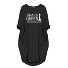 2021 летнее женское платье в африканском стиле, черное платье с длинным рукавом, винтажное платье из 100% хлопка, одежда в африканском стиле, женский сарафан 5XL