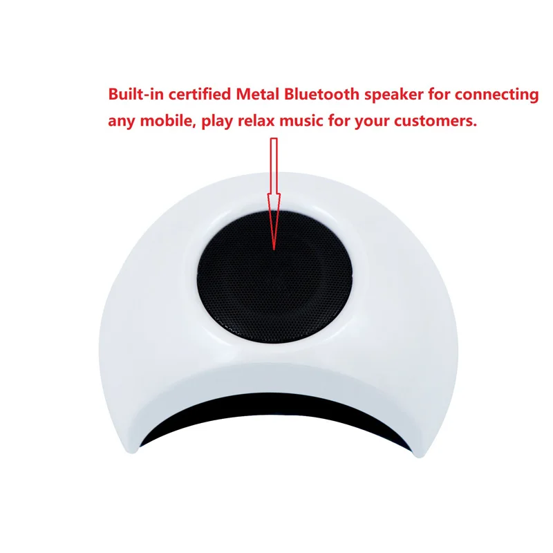 Светодиодный УФ светильник для ногтей Bluetooth динамик 42 Вт проигрыватель лампа