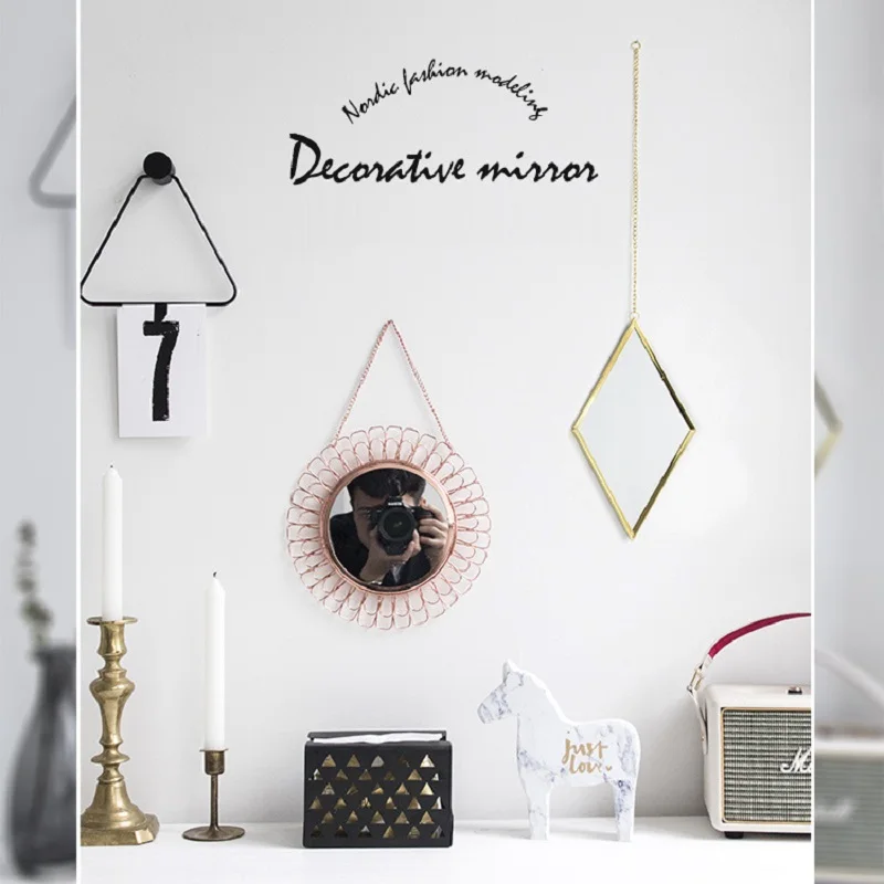 Декоративные подвесные настенные зеркала &quotсделай сам&quot нордическое