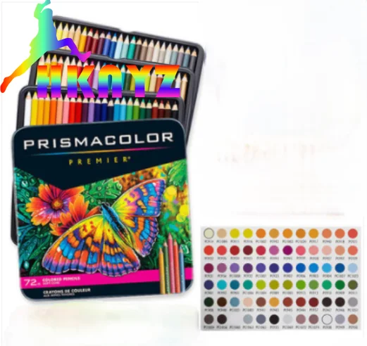 

24 48 72 150 Color Prismacolor Premier Painting Oil Pencil Artist Professional Color Pencil