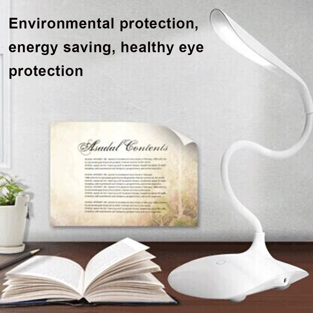 Гибкий светодиодный Настольный светильник USB зарядка креативная защита глаз