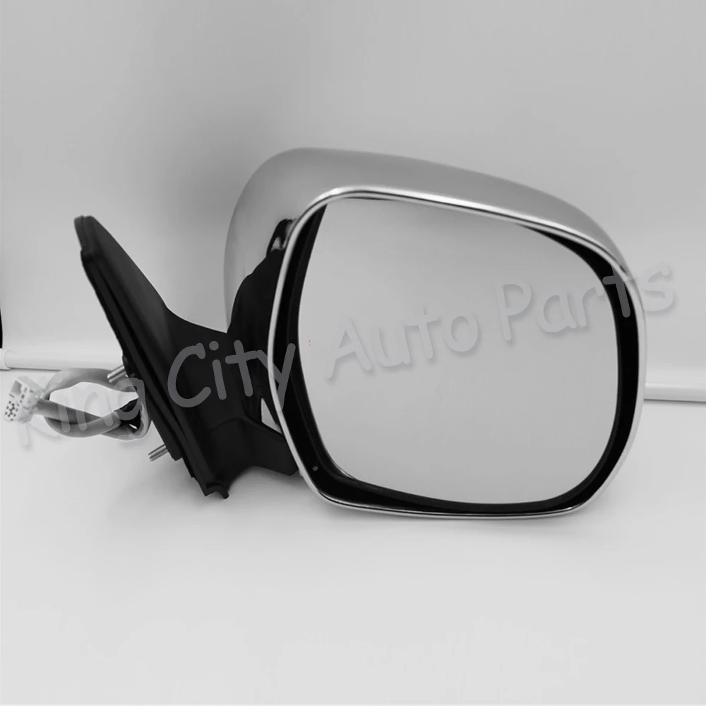 Capqx 5Pin для Toyota Land Cruiser Prado LC120 2700 4000 2003 2008 Хром Внешний зеркало заднего вида боковое