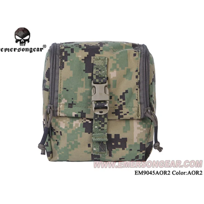 Emersongear Emerson CP стиль многоцелевой GP тактическое назначение Сумка для охоты EDC облегченная модульная система переноски снаряжения инструмент модульная поясная сумка комплект сумка - Цвет: AOR2