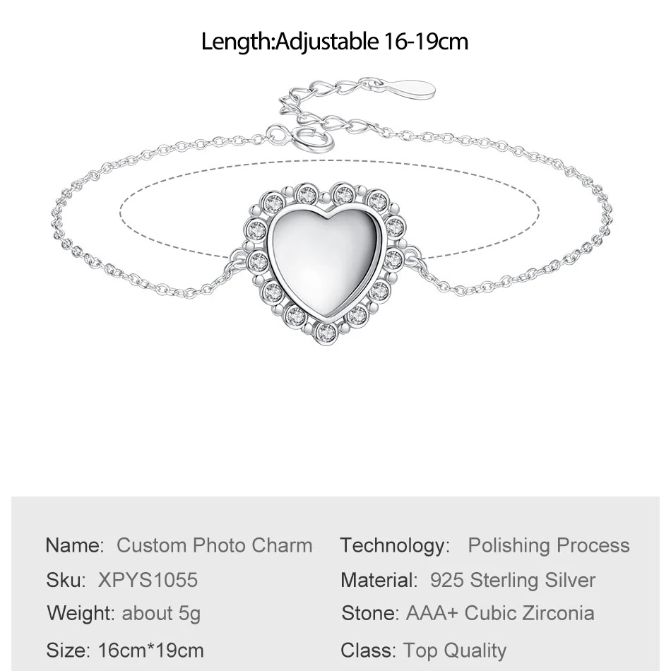 Распродажа регулируемый браслет из стерлингового серебра 925 пробы для женщин CZ