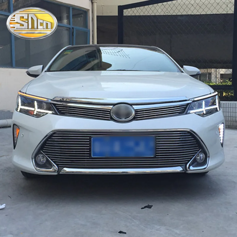 Для Toyota Camry 2015 2016 Стайлинг автомобиля светодиодный передсветильник свет брови