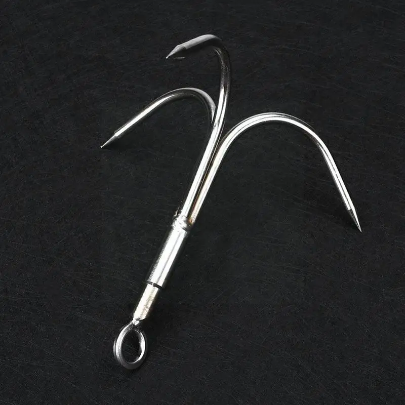 

Survival Grappling Steel Hook Rock Climbing Claw Outdoor Carabiner