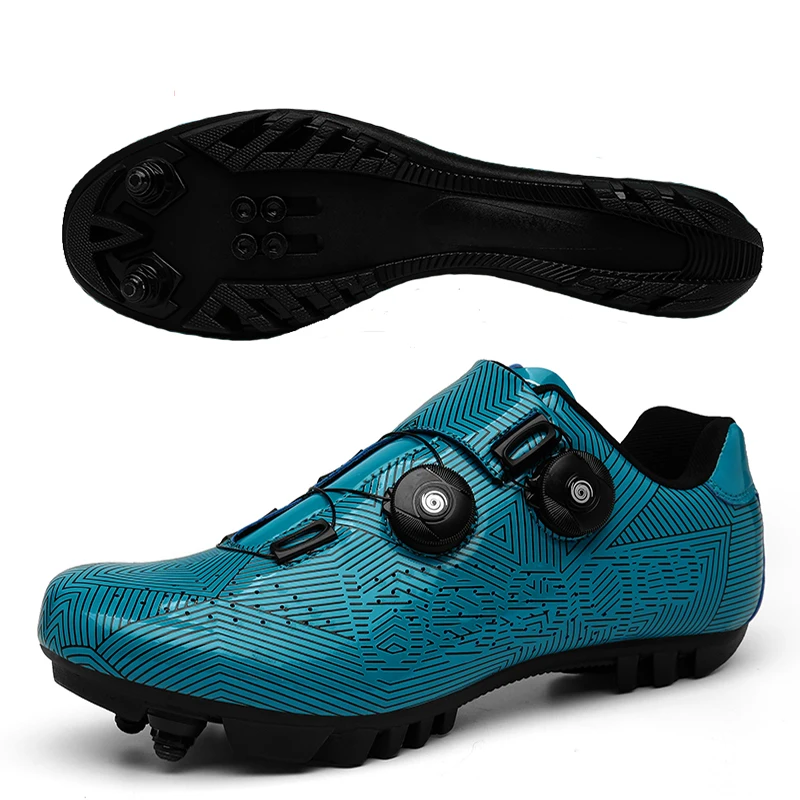 

2021 Men's Custom SPD Road Track Cycling Shoes Women Man Spin Mountain Trekking Bicycle Sneakers Male MTB Route Biking Shoes
