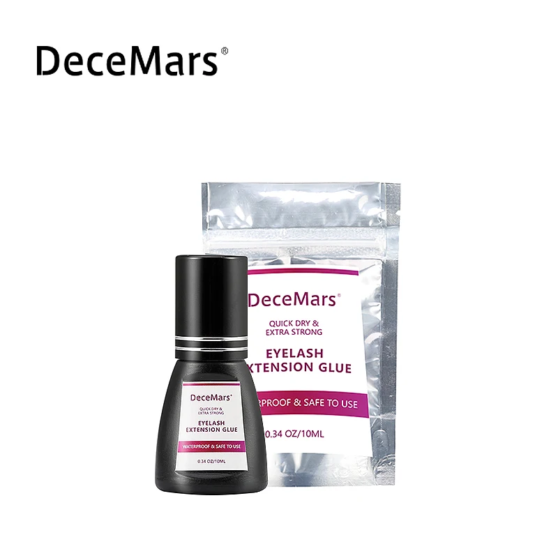 DeceMars клей для наращивания ресниц 0 5 1s lightning dry 6 7 Вт долговечный не раздражающий