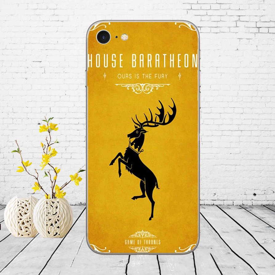 98DD Игра престолов сезон 7 Gots7 Мягкий силиконовый чехол для iPhone 5 5S SE 6 6s 8 plus 7 7 Plus X XS SR MAX чехол