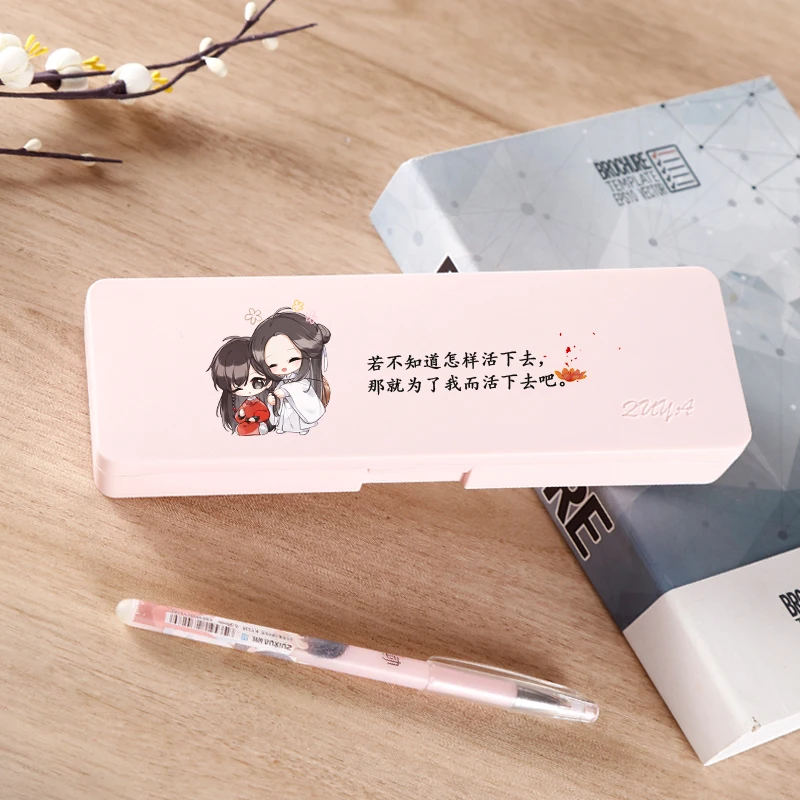 Аниме Tian Guan Ci Fu The Untamed Wei Wuxian Косплей студенческий мультяшный Карандаш Чехол