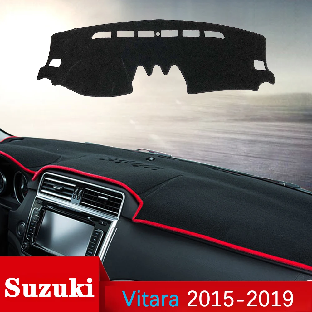 

For Suzuki Vitara LY 2015 2016 2017 2018 2019 Escudo Sport Anti-Slip Mat Dashboard Cover Pad Sunshade Dashmat Accessories Cape