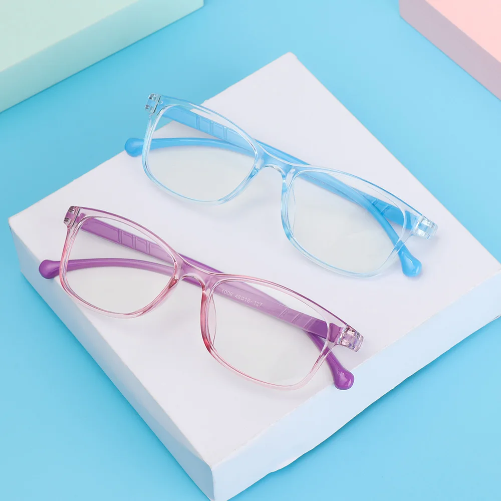 New Fashion Kids Glasses Anti-blue Light Ultra Frame Comfortable Eyeglasses Online Classes Computer Eye Protection | Аксессуары для