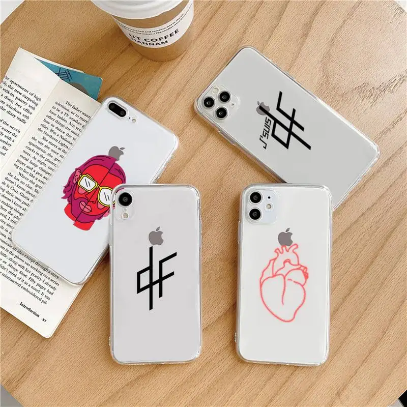 

PNL QLF singer famous Phone Case Transparent soft For iphone 5 5s 5c se 6 6s 7 8 11 12 plus mini x xs xr pro max