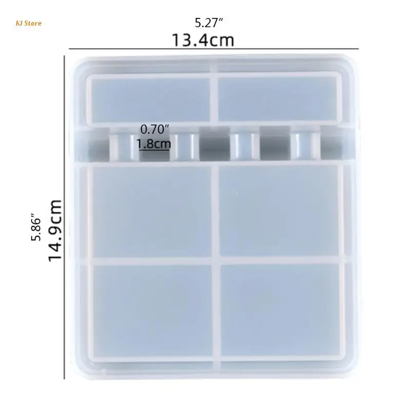 

Spoon Fork Rest Holder Resin Mold Spatula Lid Rack Utensil Tray Silicone Mold